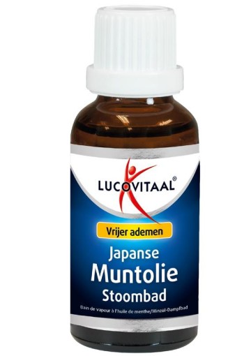 Lucovitaal Japanse muntolie stoombad (30 Milliliter)