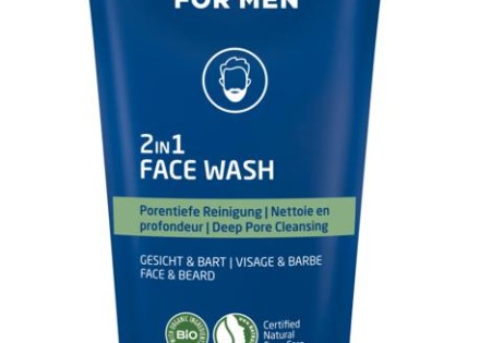 Weleda Men 2-in-1 reinigingsgel voor gezicht & baard