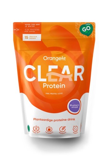 Orangefit Clear protein blueberry (240 Gram)