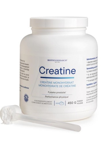Biotics Creatine monohydraat (450 Gram)