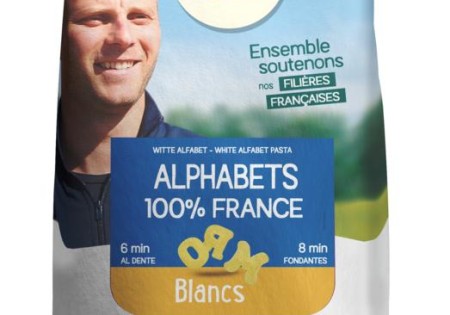 Primeal Alfabetpasta uit Frankrijk bio (500 Gram)