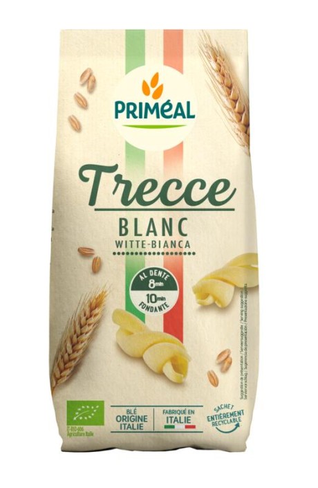 Primeal Trecce spiraal pasta bio (500 Gram)