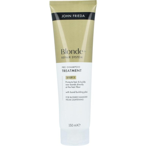John Frieda Pre-shampoo blonde+ repair bond building (100 Milliliter)