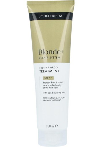 John Frieda Pre-shampoo blonde+ repair bond building (100 Milliliter)