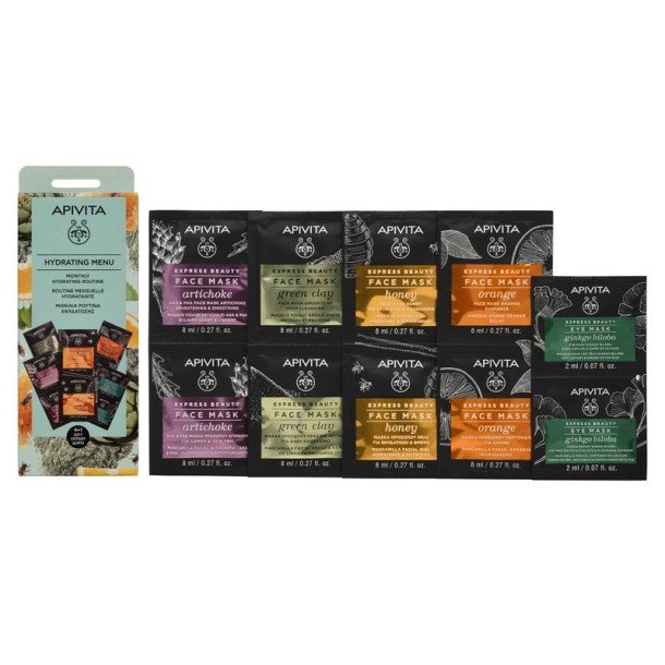 Apivita Express face mask menu hydra (1 Stuks)