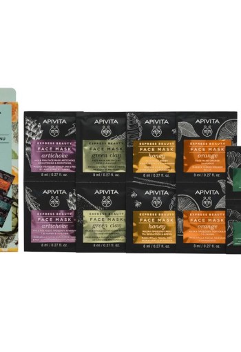 Apivita Express face mask menu hydra (1 Stuks)