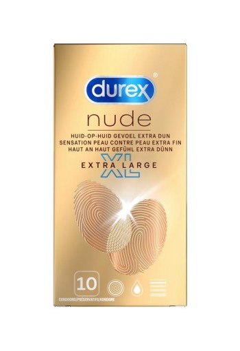 Durex Nude XL condooms 10 Stuks