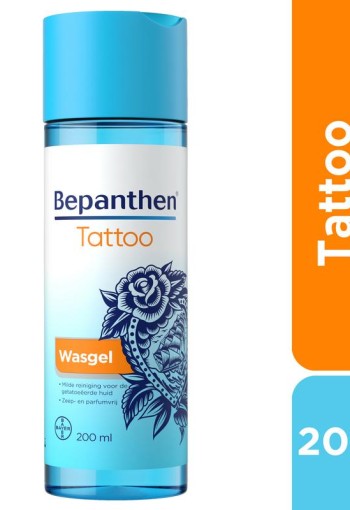 Bepanthen Tattoo wasgel (200 Milliliter)