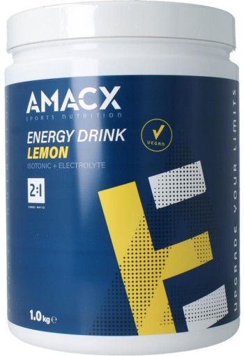 Amacx Energy drink lemon (1000 Gram)