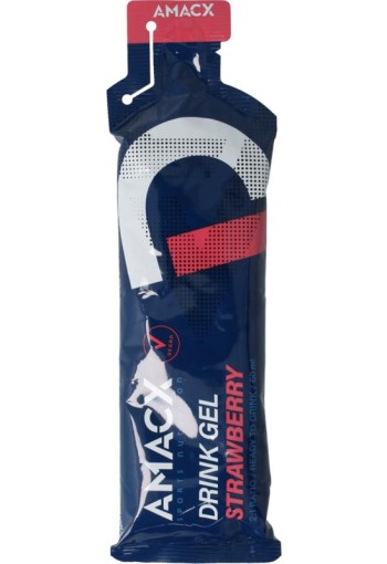 Amacx Energy drink gel strawberry (60 Milliliter)