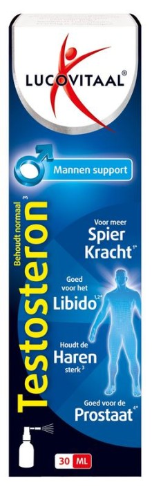 Lucovitaal Testosteron man support spray (30 Milliliter)