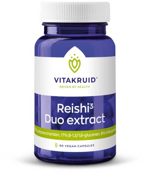 Vitakruid Reishi3 duo extract (60 Vegetarische capsules)
