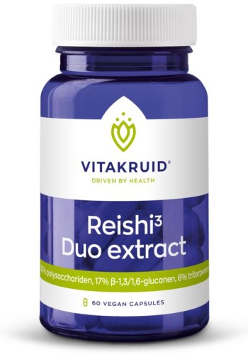 Vitakruid Reishi3 duo extract (60 Vegetarische capsules)