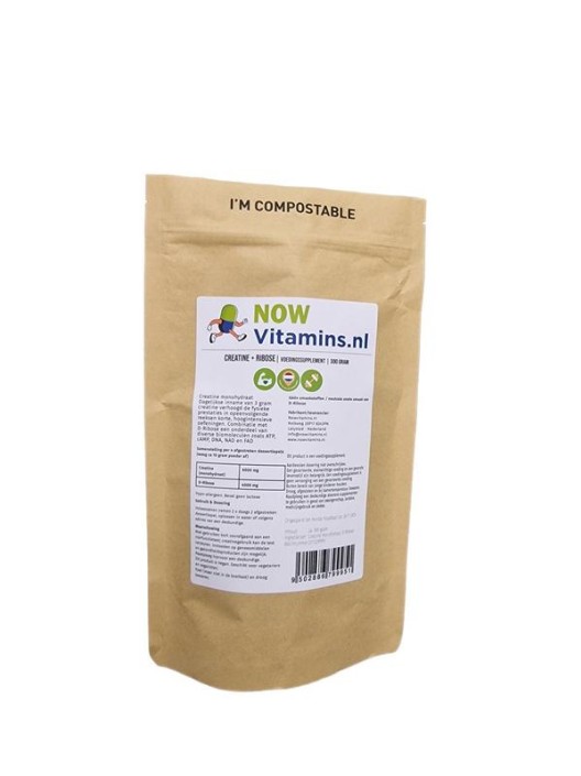 Nowvitamins.nl Creatine & ribose (300 Gram)