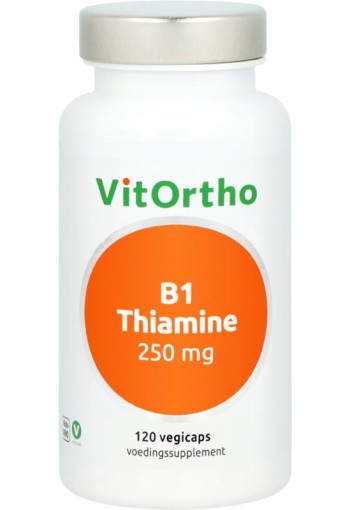 Vitortho B1 thiamine 250mg (120 Vegetarische capsules)