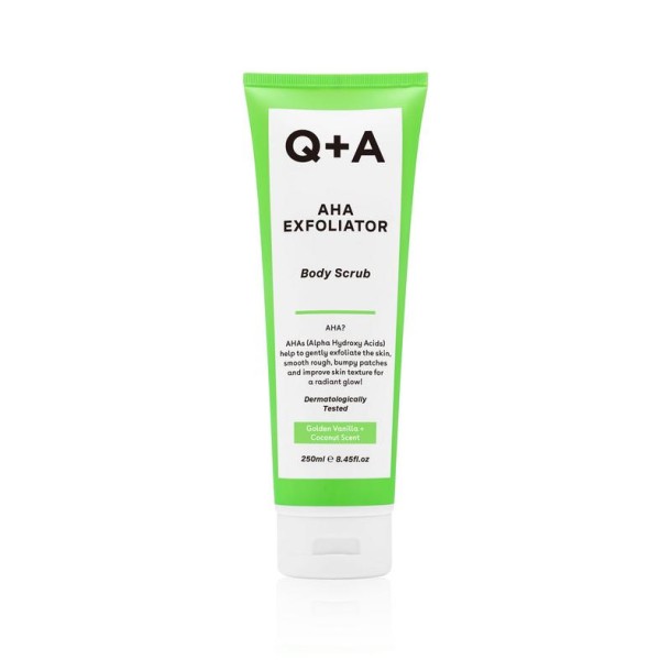 Q+A Bodyscrub aha exfoliator (250 Milliliter)