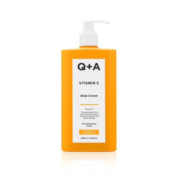 Q+A Bodycream vitamin C (250 Milliliter)