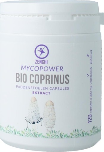 Mycopower Bio Coprinus extract bio (120 Capsules)