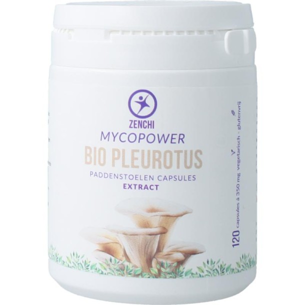 Mycopower BIO Pleurotus extract bio (120 Capsules)