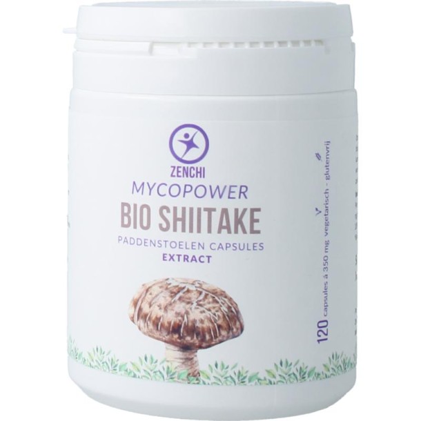 Mycopower BIO Shiitake extract bio (120 Capsules)