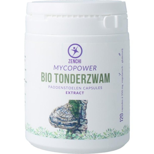 Mycopower BIO Tonderzwam extract bio (120 Capsules)