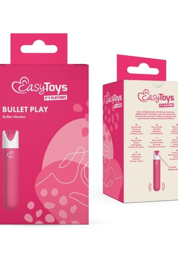 Easytoys Bullet play vibrator small (1 Stuks)