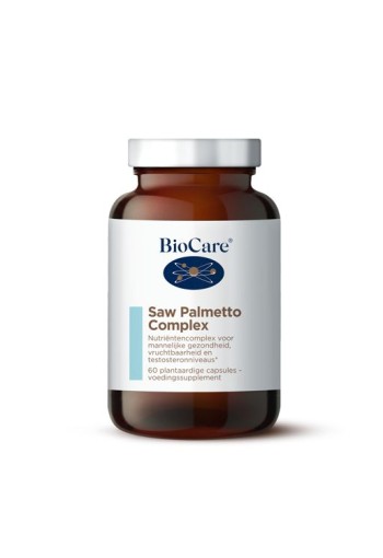 Biocare Saw palmetto complex (60 Vegetarische capsules)