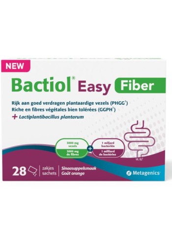 Metagenics Bactiol easy fiber zakjes (28 Stuks)