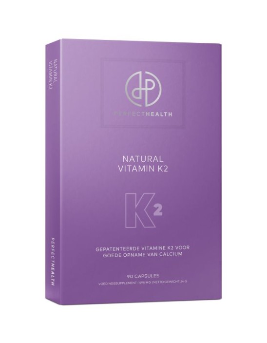Perfect Health Natural vitamine K2 (90 Capsules)