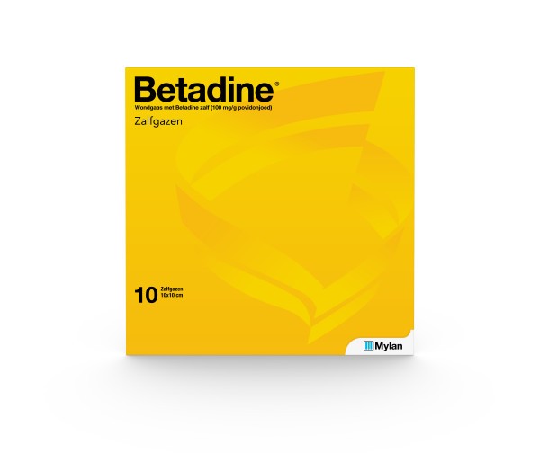 Betadine Desinfectie zalfgazen (10 Stuks)