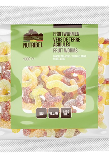 Nutribel Fruitwormen bio (100 Gram)