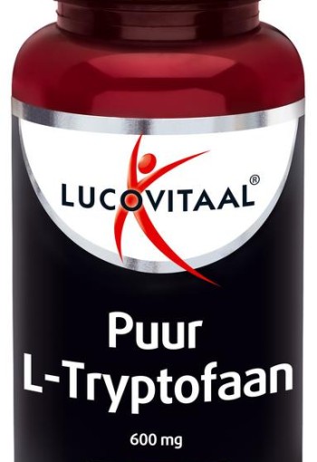 Lucovitaal L-tryptofaan puur 600mg (60 Capsules)