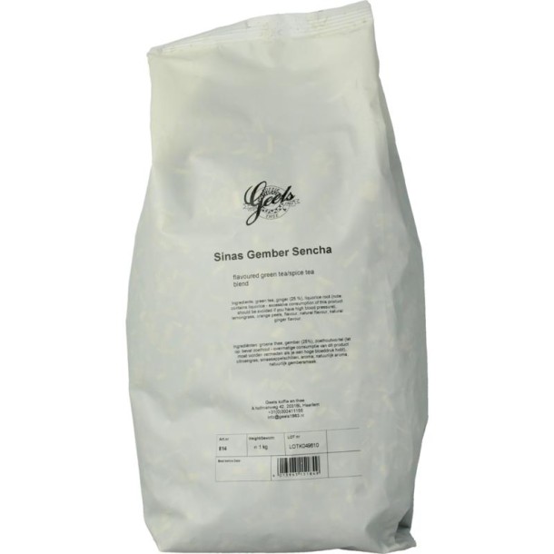 Geels Sinas gember sencha (1 Kilogram)
