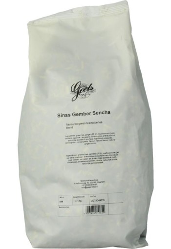 Geels Sinas gember sencha (1 Kilogram)