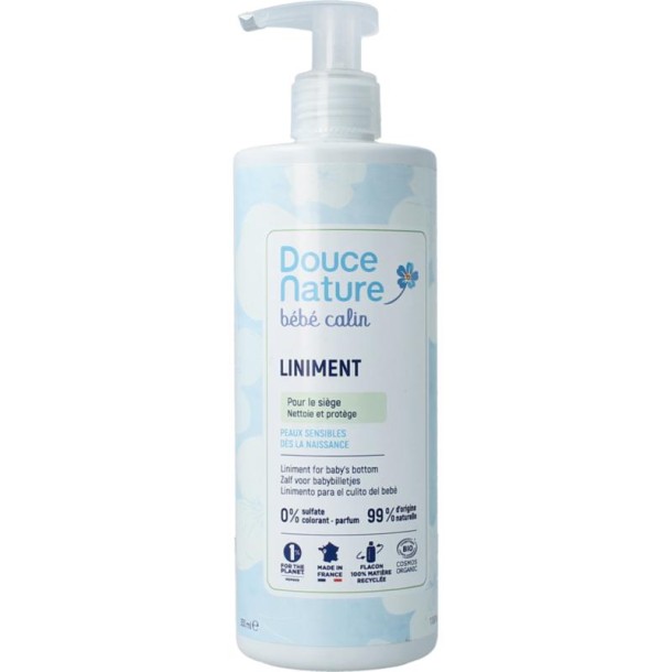 Douce Nature Baby liniment luierwisselcreme bio (350 Milliliter)