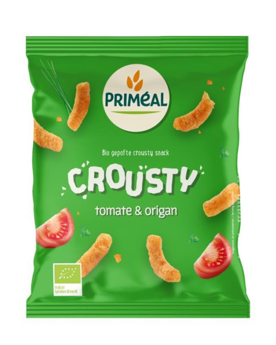 Primeal Chips tomaat & oregano bio (75 Gram)