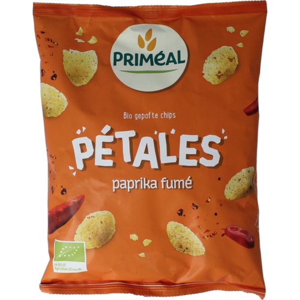 Primeal Chips gerookte paprika bio (75 Gram)