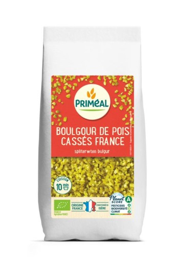 Primeal Bulgur van spliterwten bio (500 Gram)