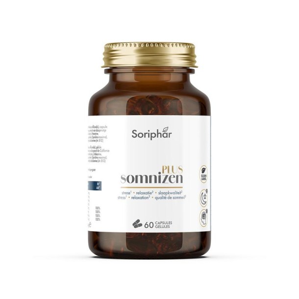 SoriaBel Somnizen plus theanine (60 Capsules)