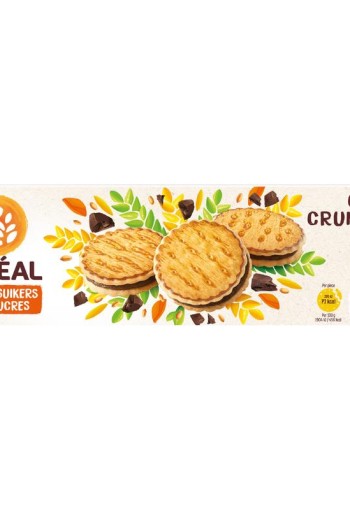 Cereal Choco crunchies zonder suikers (185 Gram)