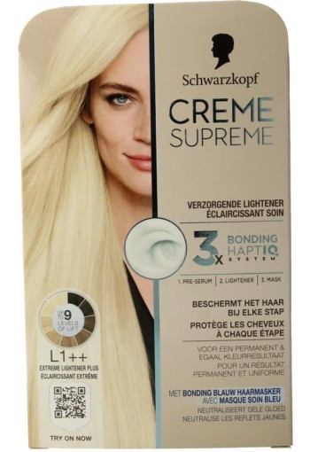 Schwarzkopf Creme supreme L1++ lightener (1 Stuks)