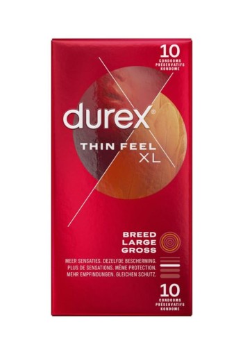 Durex Thin feel XL 10 Stuks