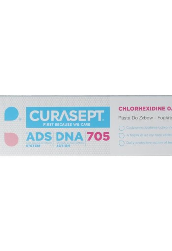 Curacept ADS DNA 705 CHX 0,05% gel-tandpasta (75 Milliliter)