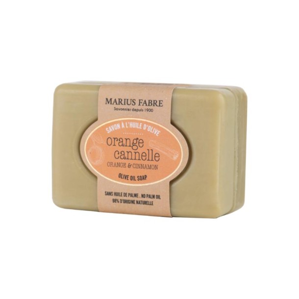Marius Fabre Zeep sinaasappel kaneel (100 Gram)