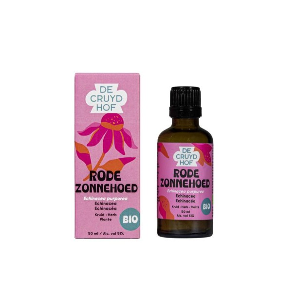 Cruydhof Echinacea purpurea hrb/rode zonnehoed kruid bio (50 Milliliter)