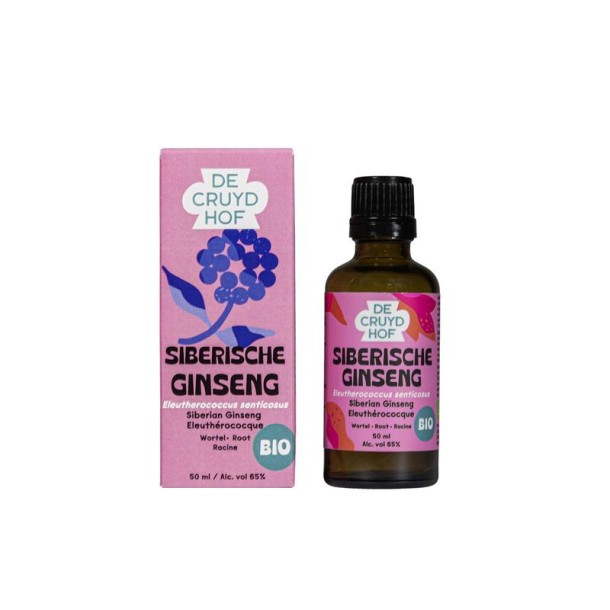 Cruydhof Eleutherococcus senticosus/Siberische ginseng bio (50 Milliliter)