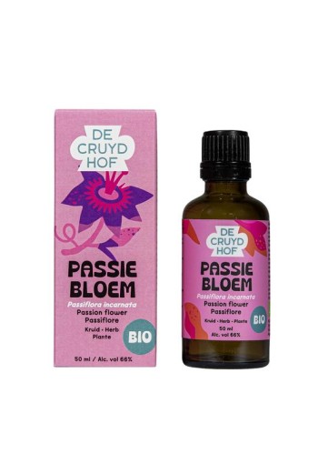 Cruydhof Passiflora incarnata hrb/passiebloem bio (50 Milliliter)