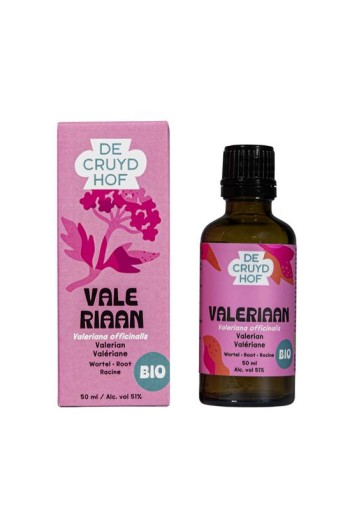 Cruydhof Valeriana officinalis rad /valeriaan BIO, (50 Milliliter)