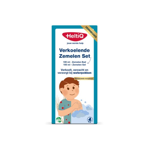 Heltiq Verkoelende zemelen set 2x 100ml (200 Milliliter)