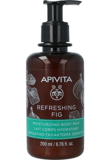 Apivita Bodymilk refreshing fig (200 Milliliter)